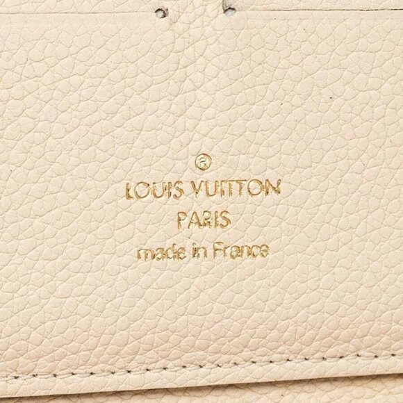 Louis Vuitton Ivory Monogram Empreinte Leather Secret Long Wallet - Picture 6 of 9